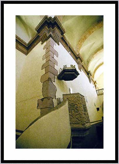 Interior Capilla del Desierto, SLP